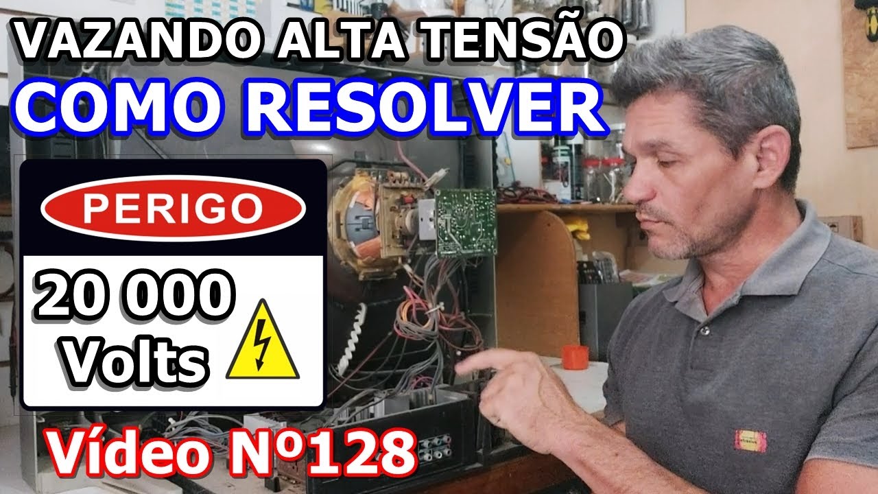 LG RP 29FA30A - VAZANDO ALTA TENSÃO - Vídeo Nº128