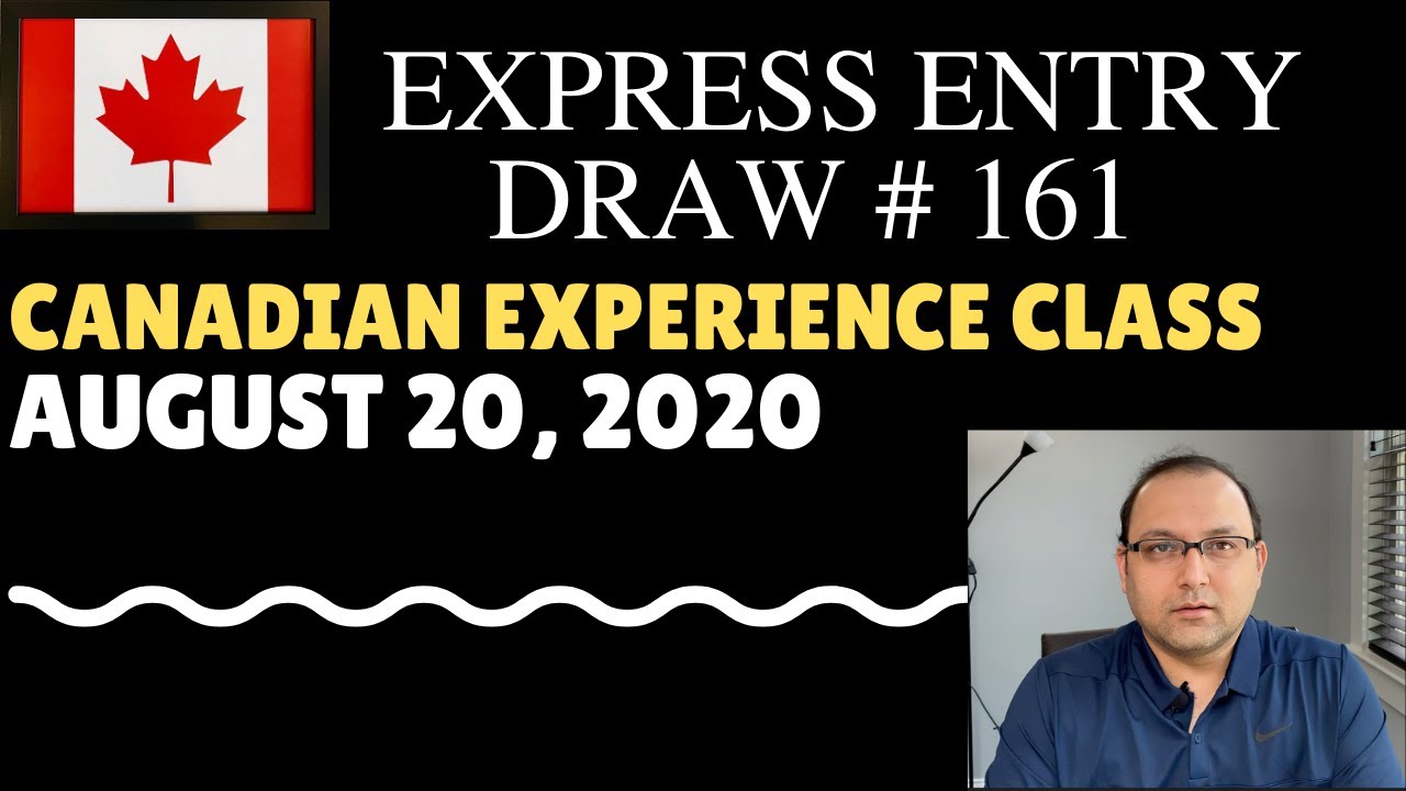 Express Entry 161 CEC Draw August 20 2020
