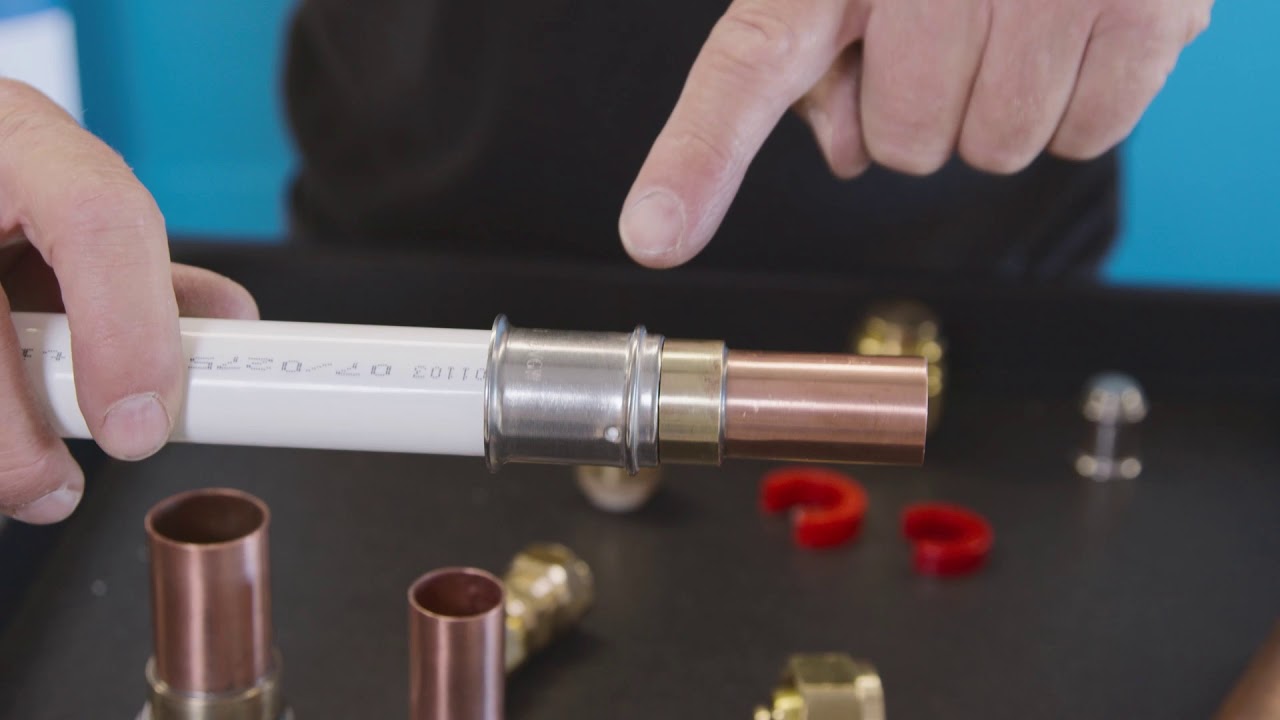 Connecting Copper Pipes To MLC Pipes