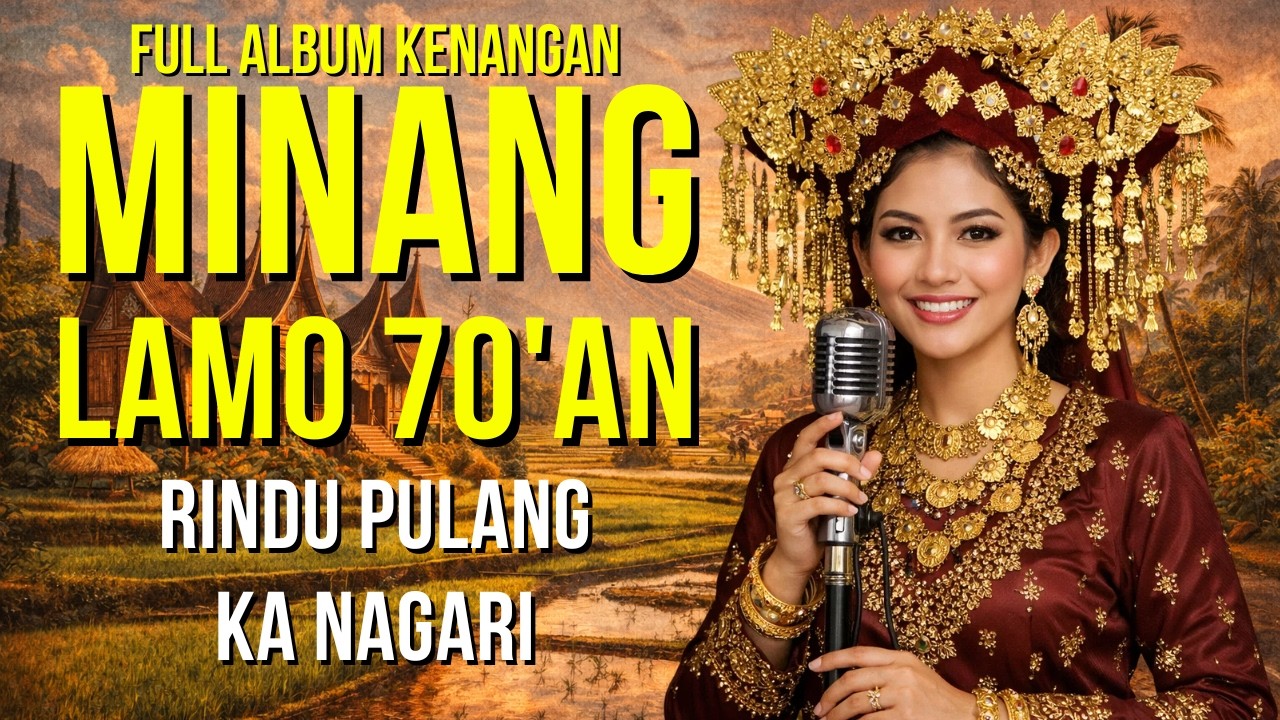 RINDU PULANG KA NAGARI 🎶 Album Minang Klasik Tahun 70-an