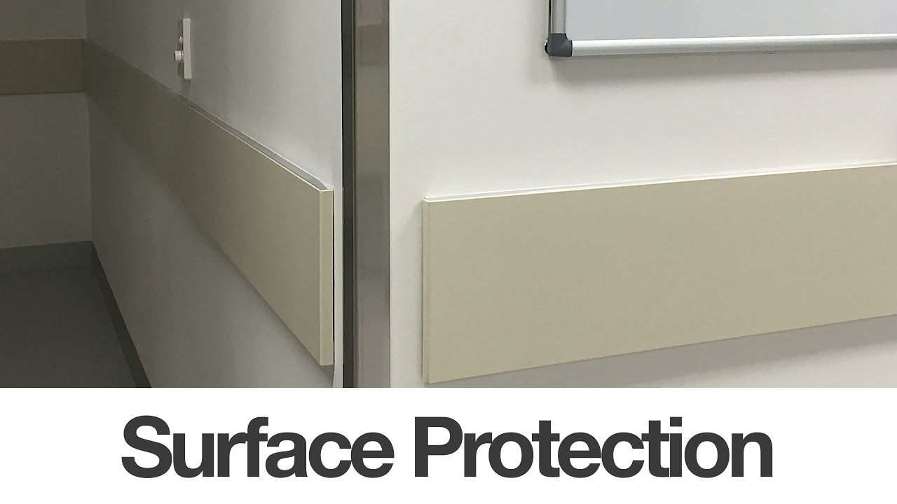 Novaproducts Surface Protection  quick video - bump rail wall sheet corner guards