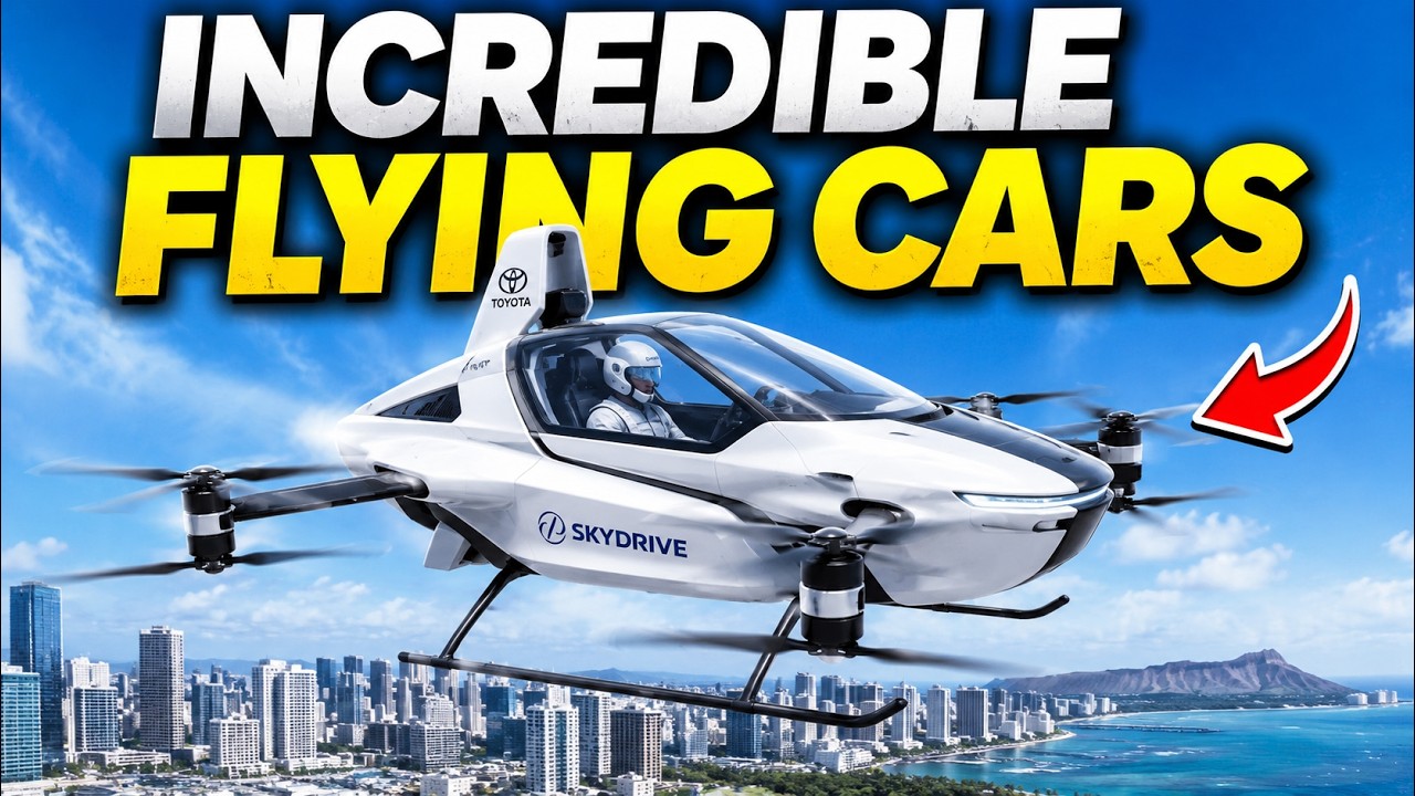 15 Incredible Flying Cars & eVTOL Aircraft You Can Actually Buy in 2026!