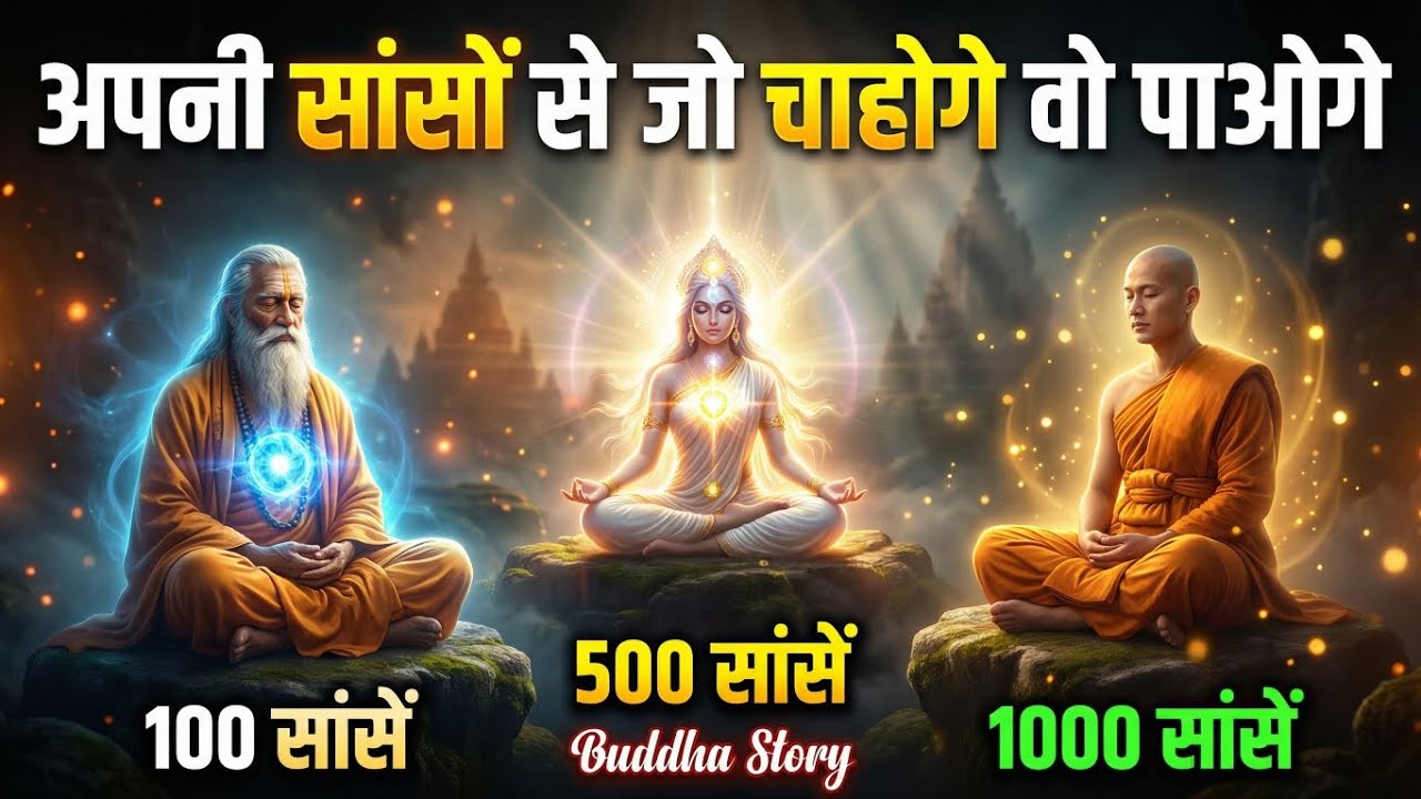 सांस का चमत्कार जो 99% लोग नहीं जानते | Buddha’s Hidden Breath Secret Can Rewire Your Mind Forever