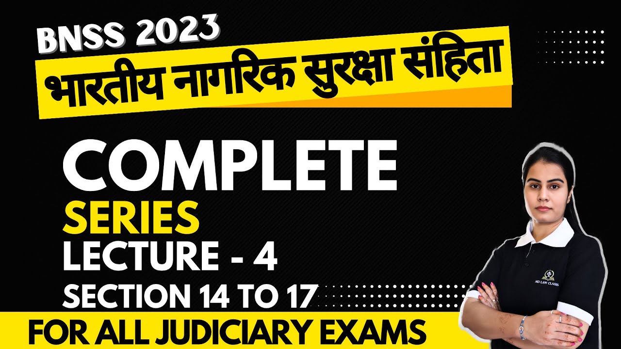 District Magistrate in BNSS Section 14 to 17॥BNSS vs CRPC