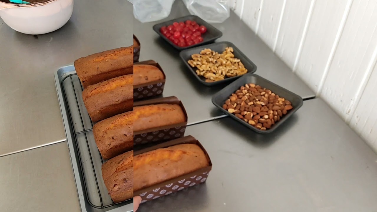 budín inglés fácil desde adentro de la panadería