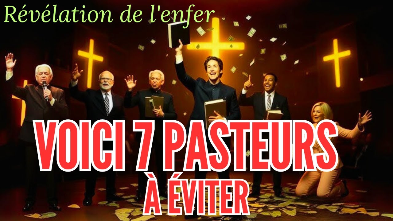 SEPT PASTEURS POPULAIRES EXPOS&Eacute;S EN ENFER POUR LEURS M&Eacute;FAITS SUR TERRE / T&Eacute;MOIGNAGE CHR&Eacute;TIEN