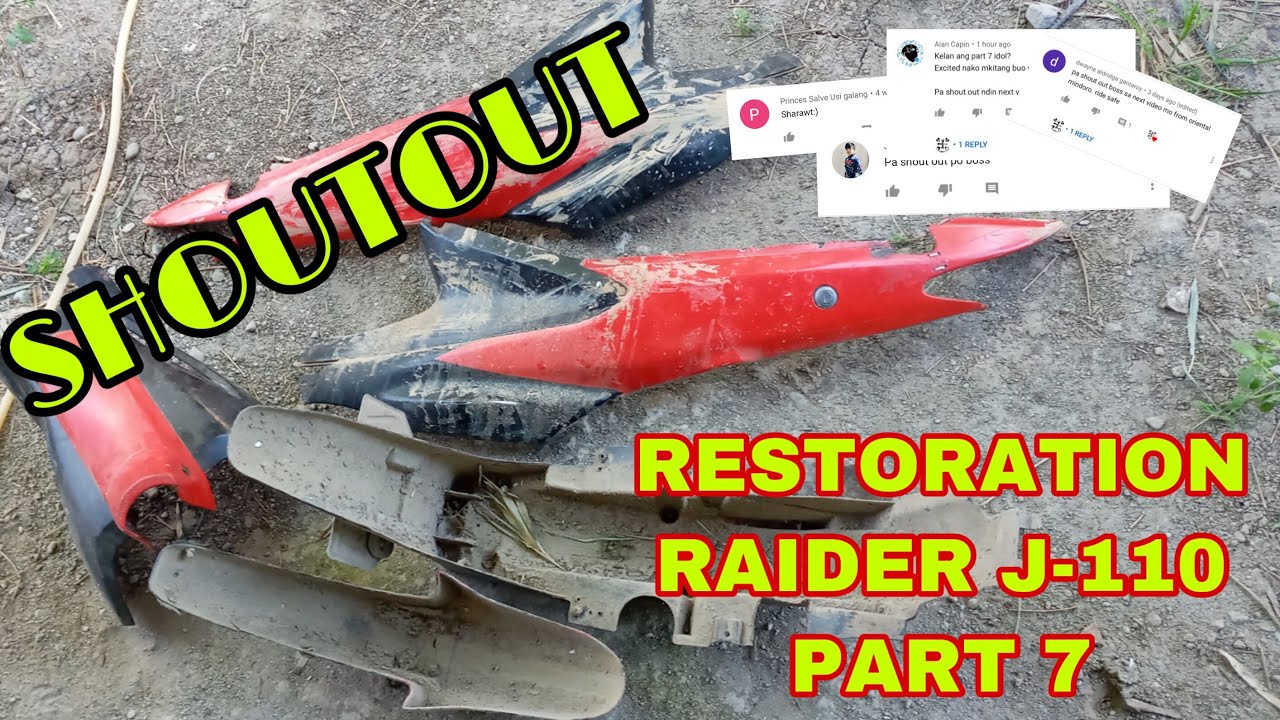 Raider j 110 Restoration + Shoutout | Part 7