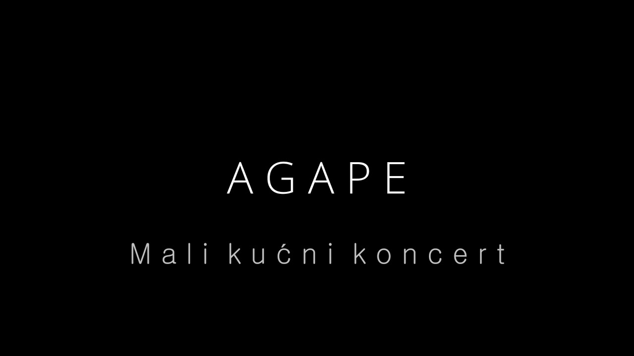 Gospel Ansambl Agape - Božićni mali kućni koncert / Christmas little home concert