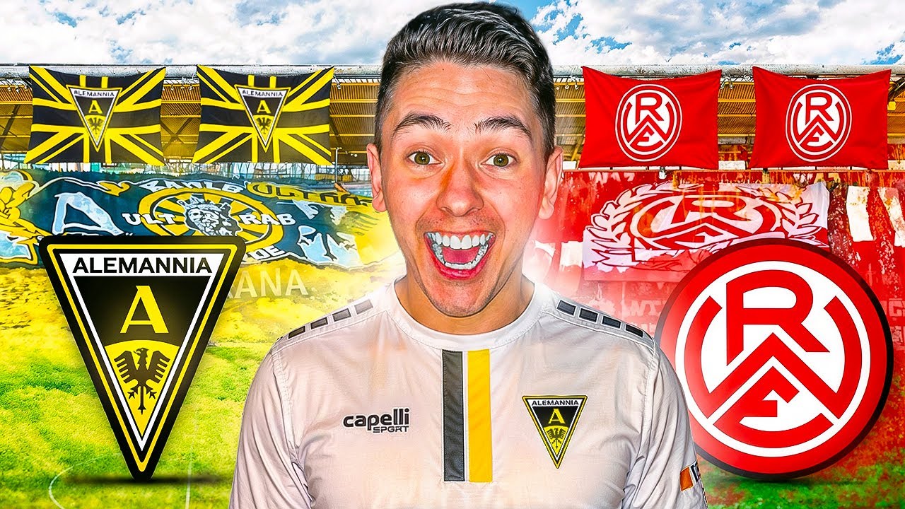 Insane Atmosphere and 6 Goals at Alemannia Aachen vs Rot-Weiss Essen!