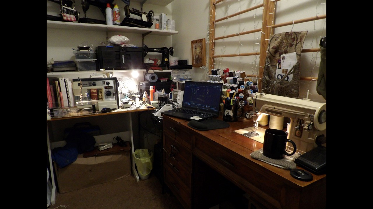 Motel's New Machine: Graveyard shift - actually using sewing machines to... sew.
