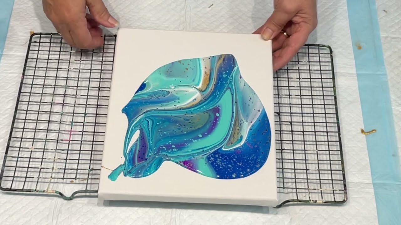 НОВИНКА MONT MARTE SUPER CELLS POURING PAINT~ВАУ! Не ожидал такого ~ 3 разных варианта заливки.