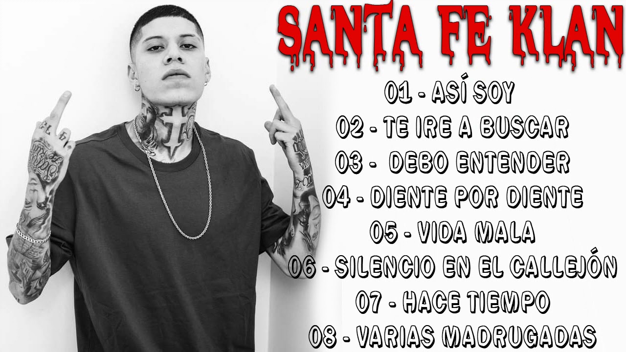 Enganchados De Santa Fe Klan - Colección de Las Mejores Canciones de Santa Fe Klan 2021- Mix Bastian