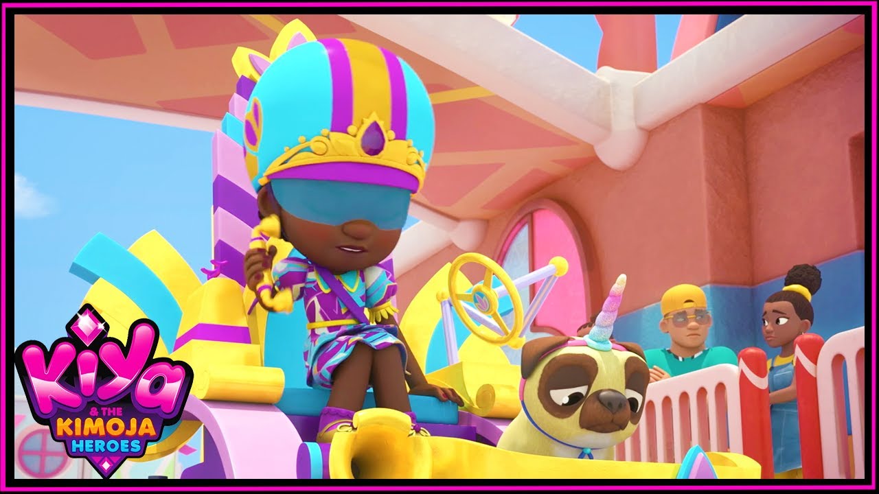 Kimoja Party At The Races (Compilation) | Kiya & the Kimoja Heroes | Cartoons For Kids
