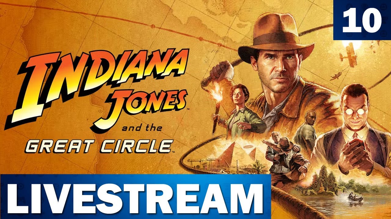 Indiana Jones and The Great Circle First Playthrough - THE END!??! | Livestream Part 10