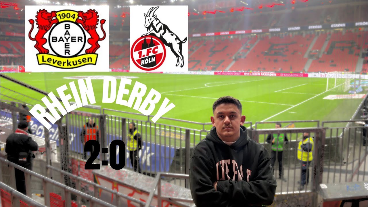 RHEINDERBY OHNE ULTRAS 🤯 I Bayer 04 Leverkusen vs 1.FC Köln ❤️🤍 I Merthade