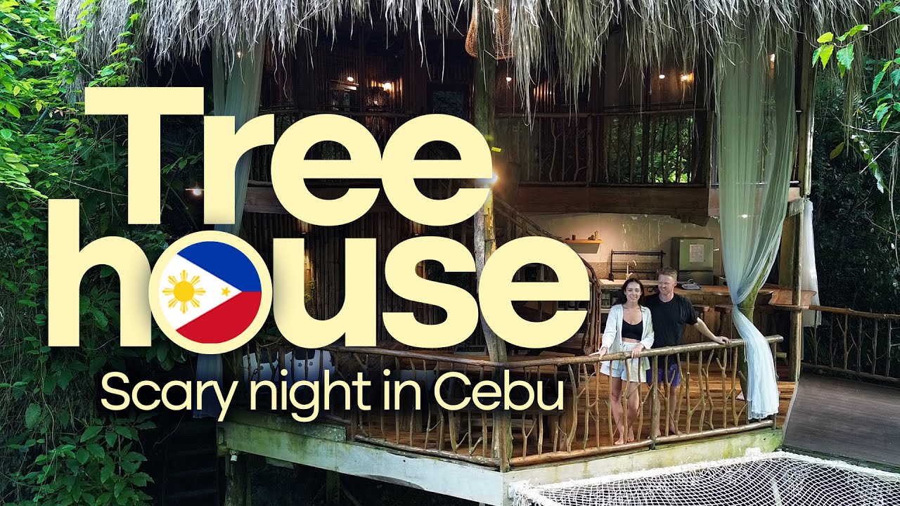 Treehouse in the jungle in the PHILIPPINES | Cebu Travel Vlog