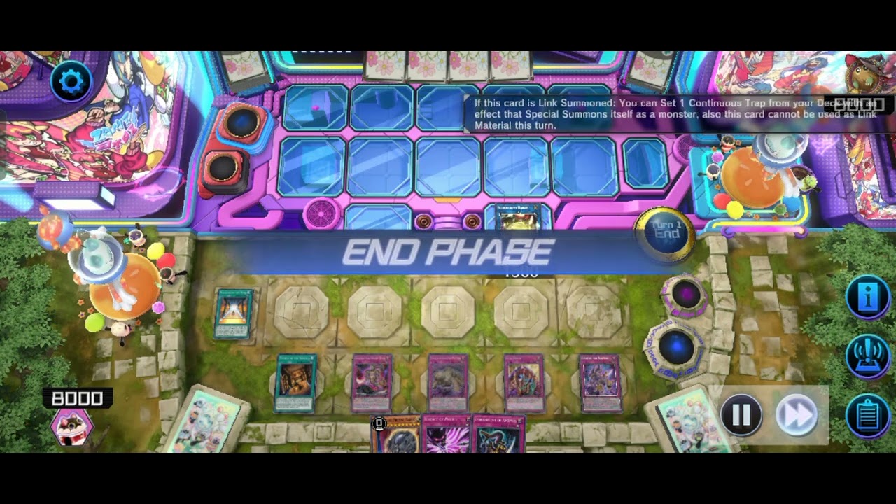 Odion deck vs Yummy... Master duel 