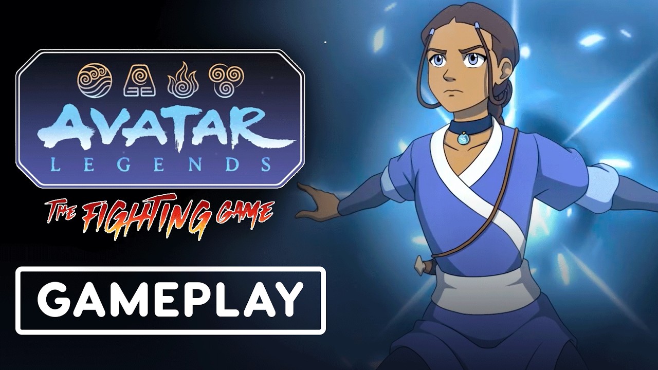 Avatar Legends: The Fighting Game - Official Katara vs. Aang Match 1 Gameplay