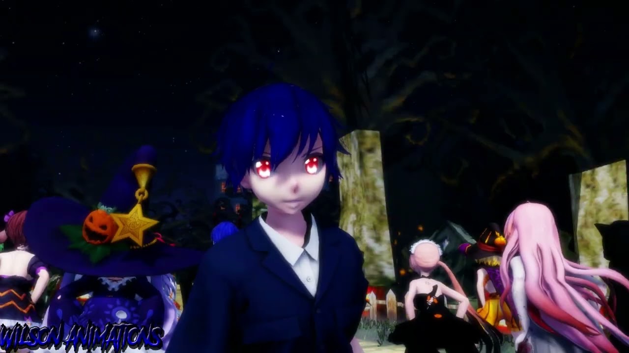 (MMDxOCxVocaloidxUtau)Thriller(Happy Halloween 2025!)