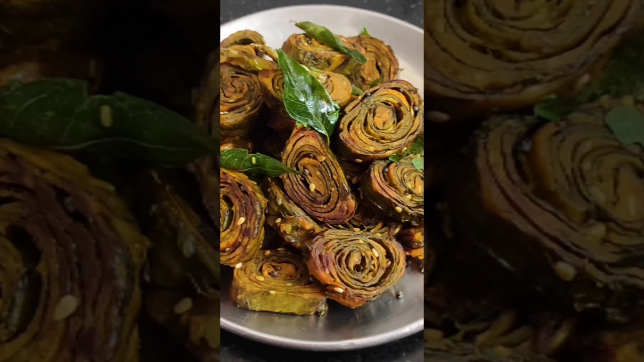 Healthy Patra Recipe with Secret Ingredients #shorts