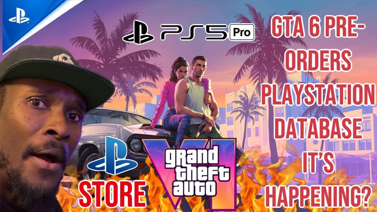 Отчет о предварительных заказах GTA 6 в PlayStation Store (Начнём!!!)