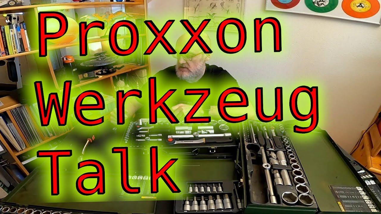 Proxxon Werkzeug 23040 - Talk, Würth Zebra Satz besser ? +  Werkstattwagen.