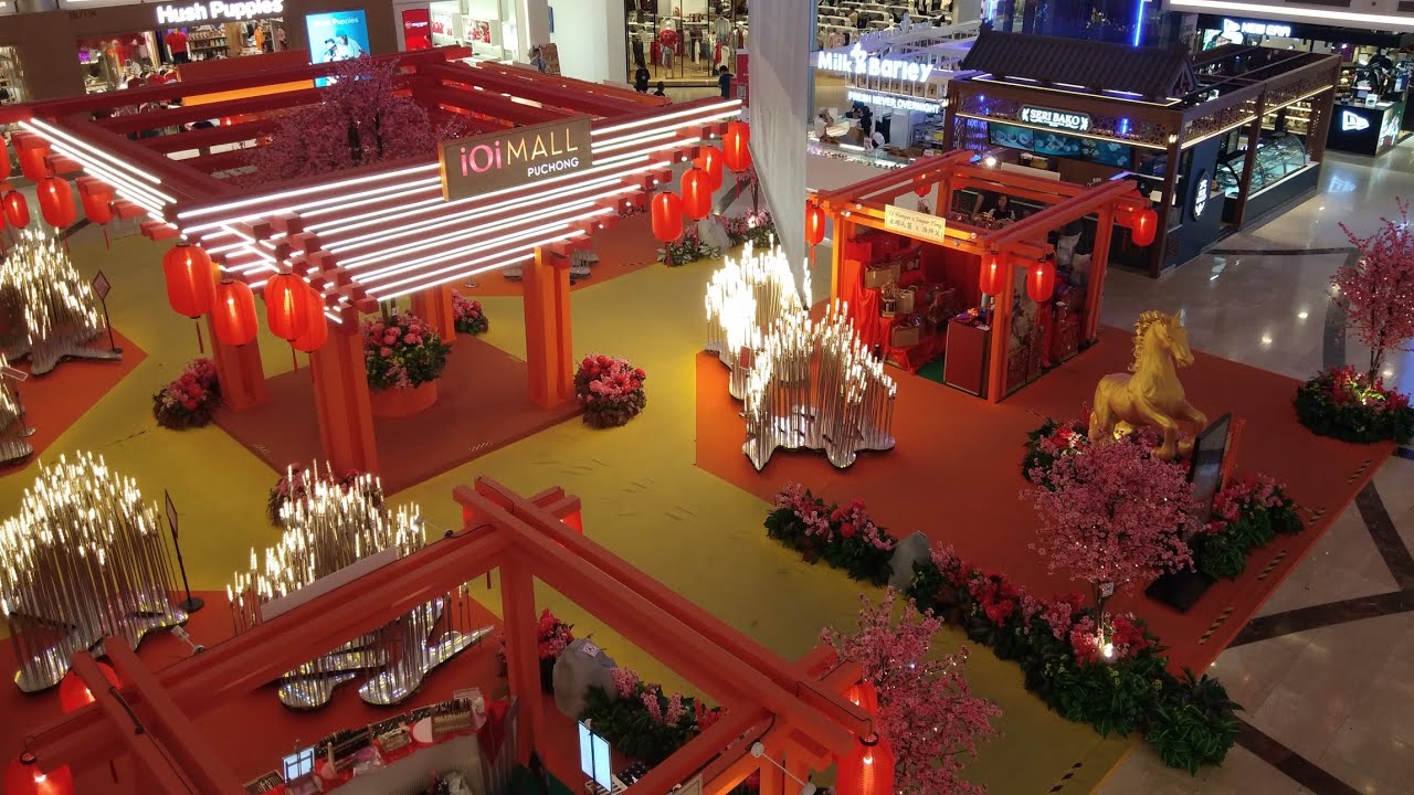 IOI Mall Puchong CNY Decorations 2026