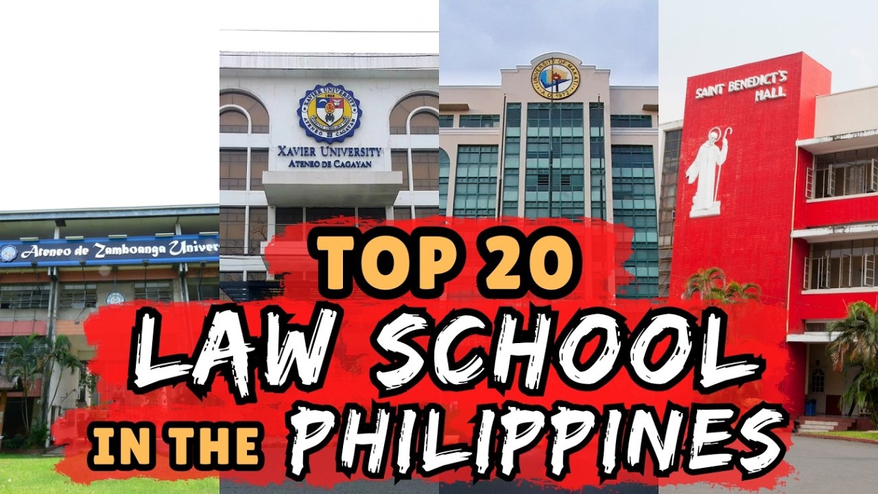 TOP 20 LAW SCHOOL IN THE PHILIPPINES
