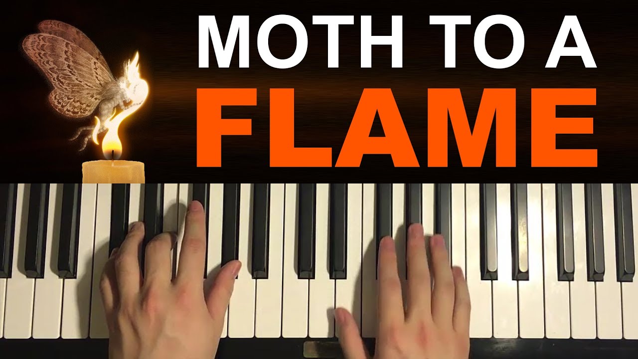 Swedish House Mafia and The Weeknd - Moth To A Flame (Piano Tutorial Lesson)