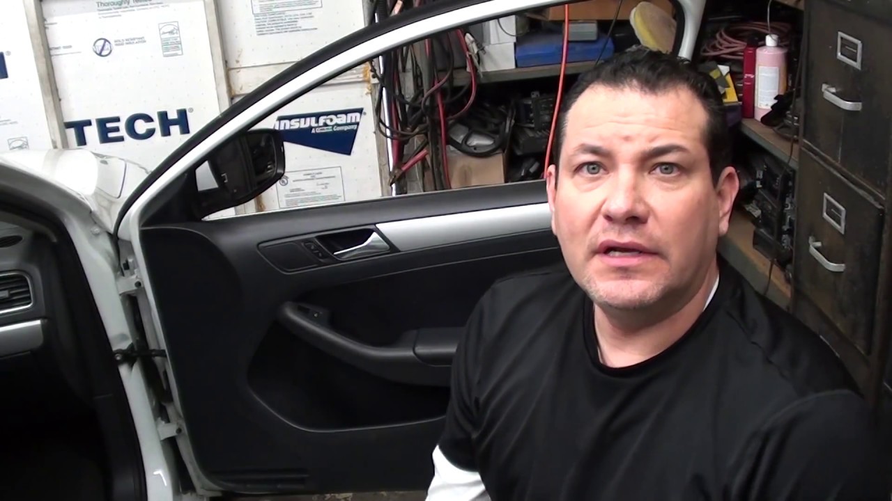 How to remove front and rear door panels on a 2014 VW Jetta
