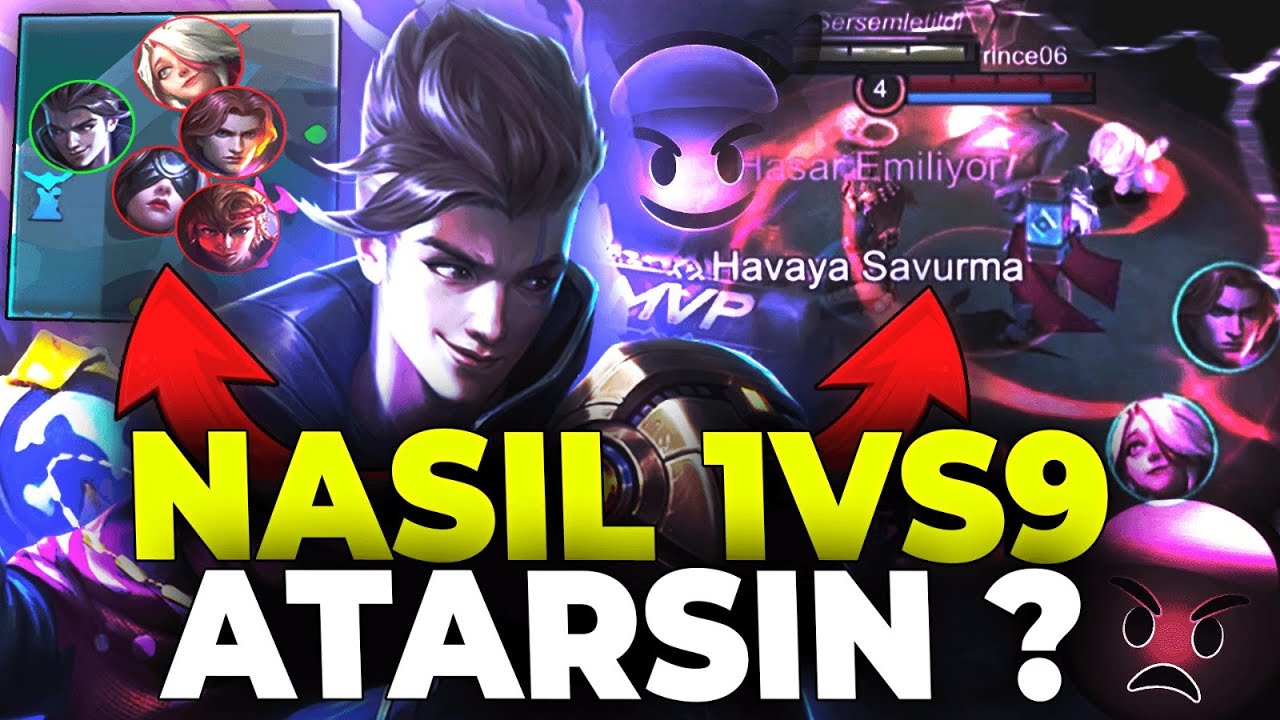 NASIL 1VS9 ATARSIN ? ADC ÖĞRETİCİ Jin | Mobile Legends