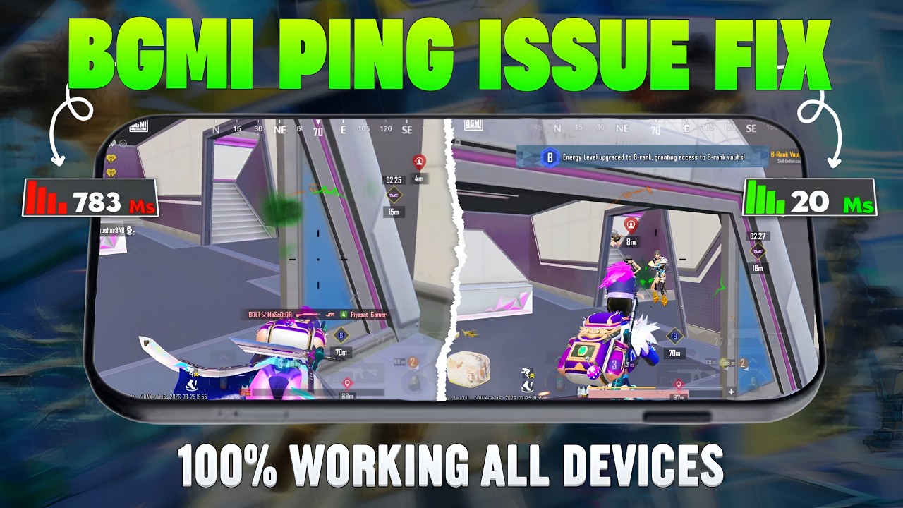 BGMI Ping Problem After 4.3 Update 😡 FIX 20ms Ping 🔥 100% Working Trick!