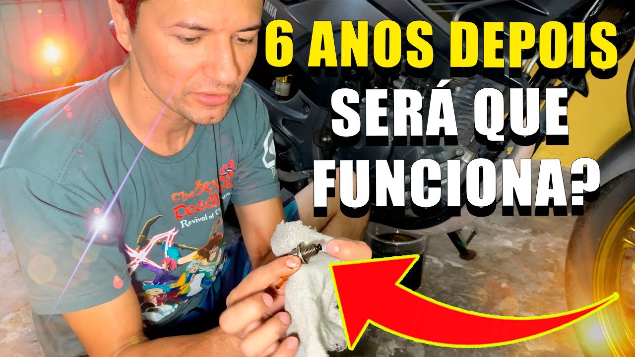 Bujão magnético depois de 6 anos. Será que ainda funciona?