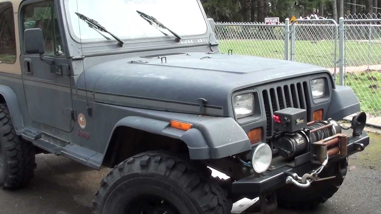 My 1995 Jeep Wrangler YJ
