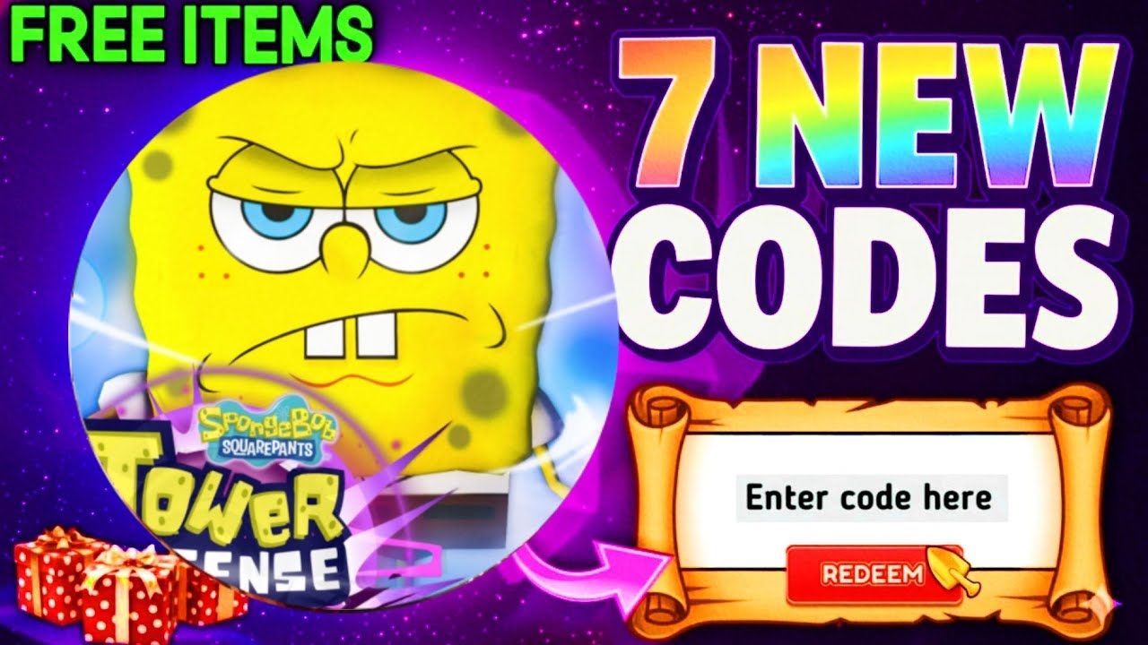 *СЕКРЕТНОЕ ОБНОВЛЕНИЕ!* | Коды для игры SpongeBob Tower Defense 2026 (ROBLOX STD)