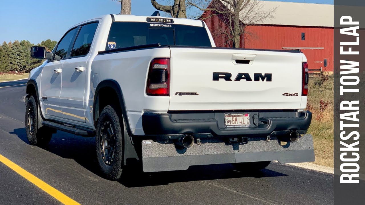 Rockstar Tow Flap - Ram Rebel