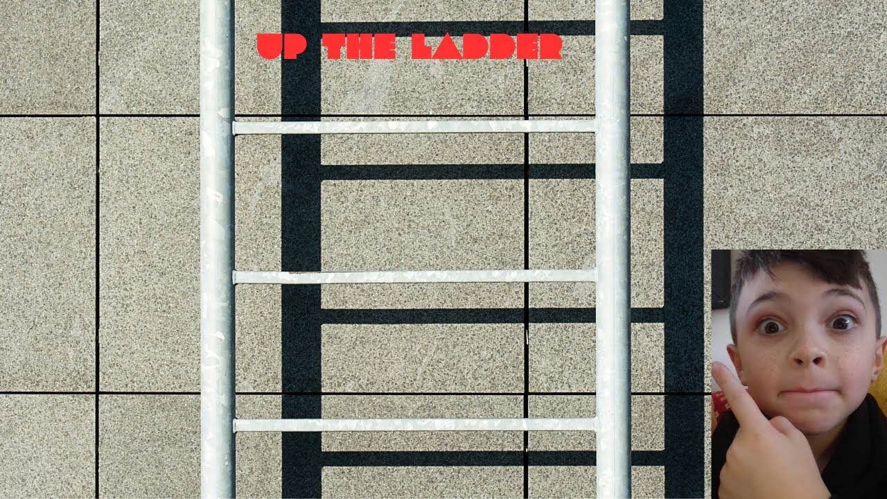 up the ladder