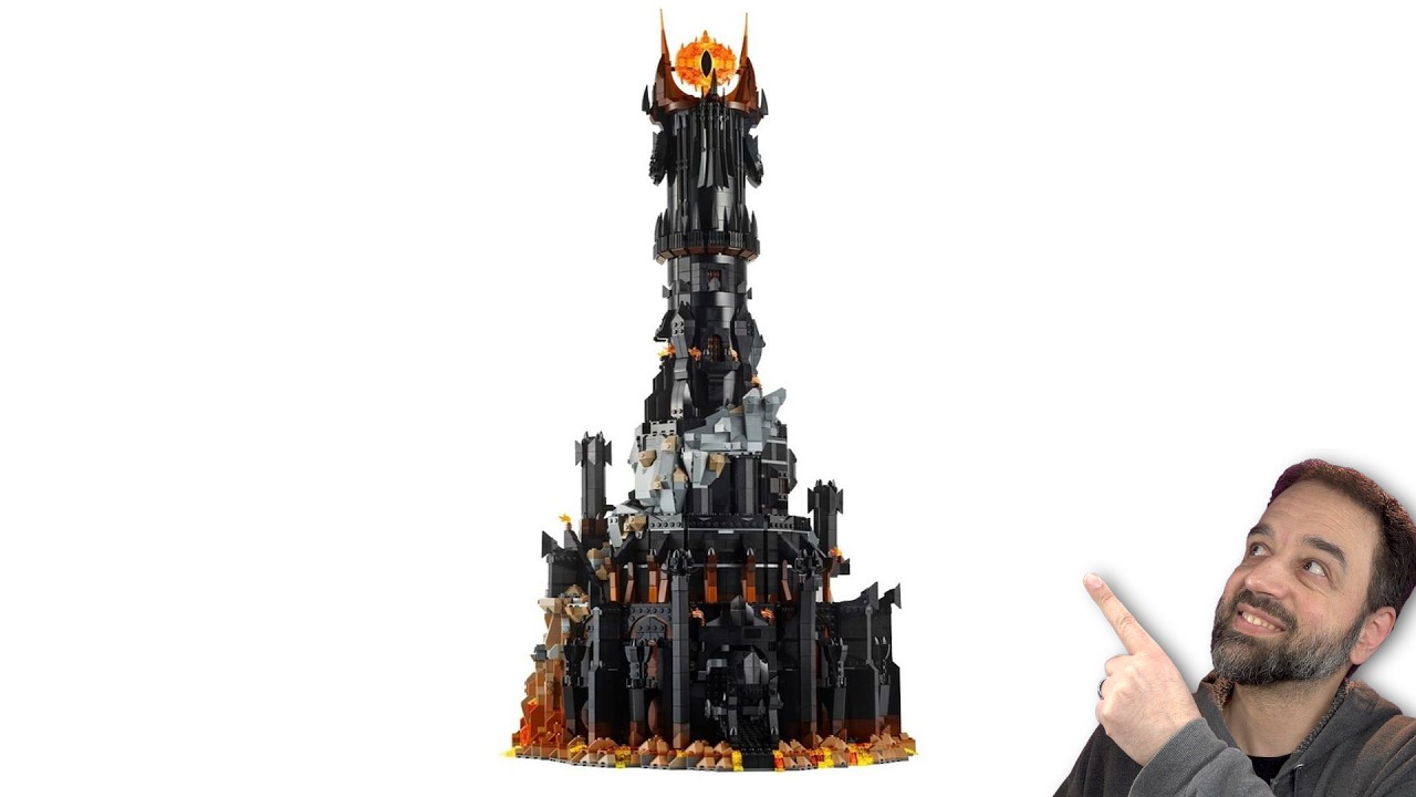 Официальная презентация и отзывы о LEGO Lord of the Rings Barad-Dur! 5471 деталь, 460 долларов, с...