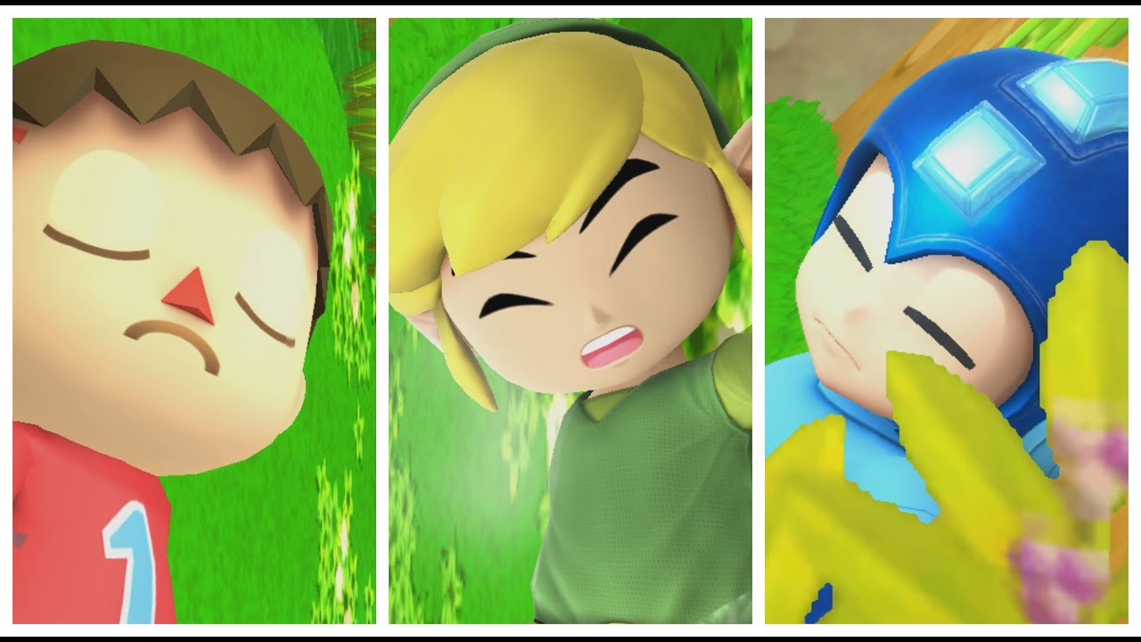 Smash WII U: KO Cries (With Missing Fighters)