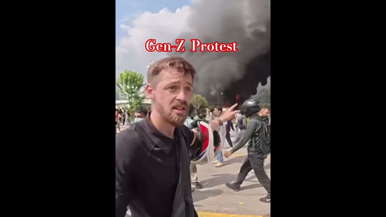Gen Z Protest in Nepal 2025🇳🇵🔥 | Youth Movement & Protest News #news #nepal #fyp