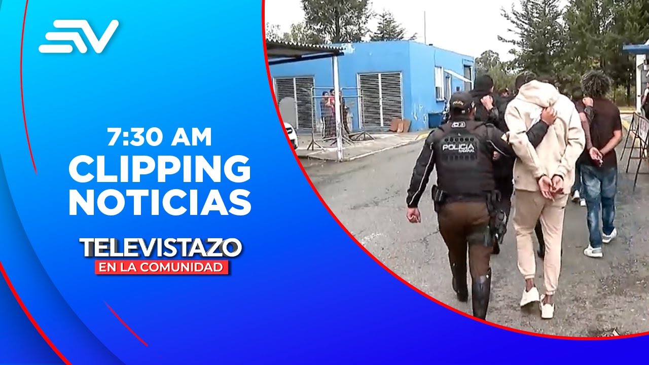 Siete detenidos por robo en el Valle de Los Chillos | Televistazo | Ecuavisa