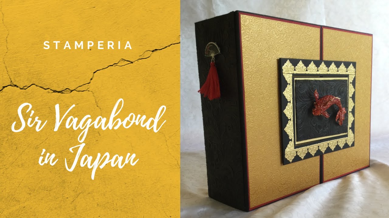 Stamperia Sir Vagabond in Japan Mini Album - SOLD