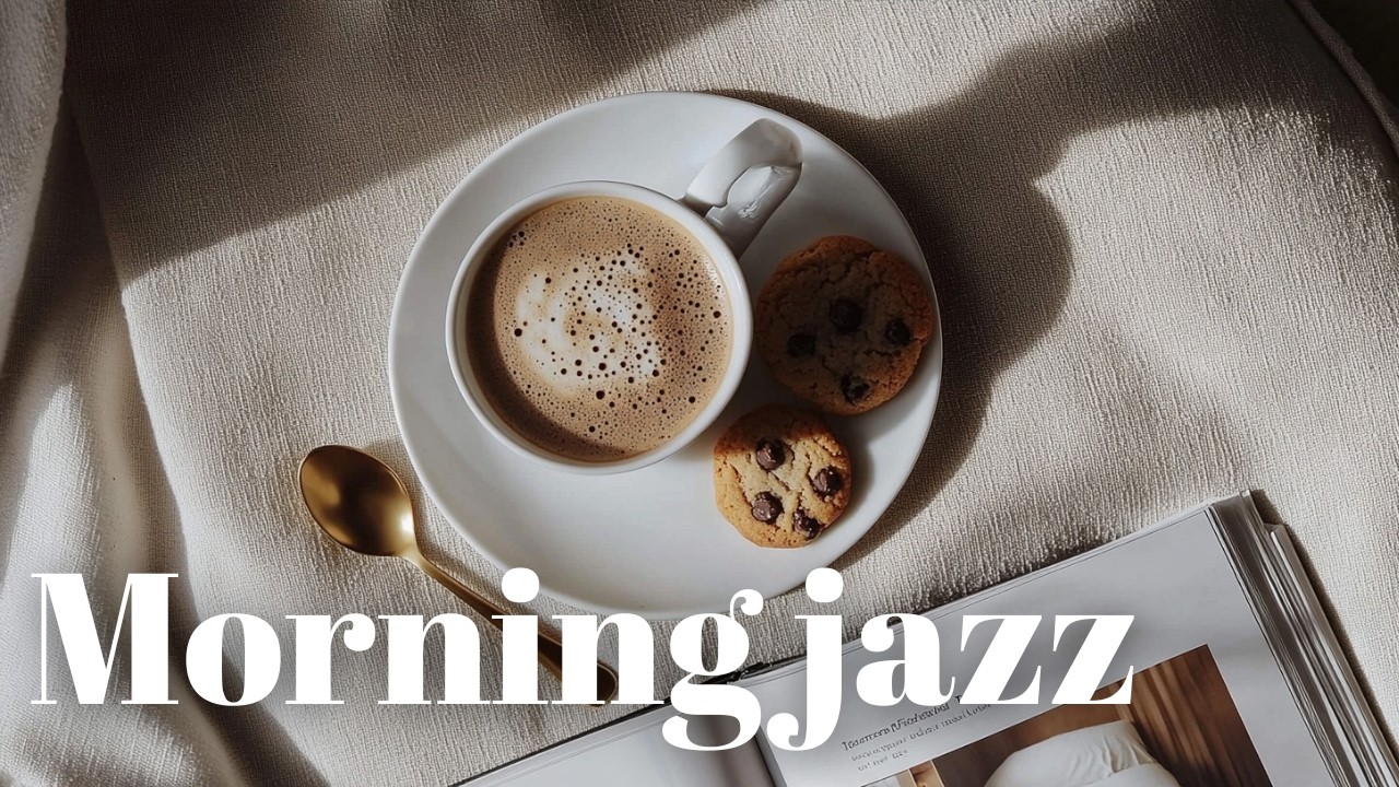 [Playlist] 듣는 순간 하루가 행복해지는 재즈플리🤍🩵💙 Morning Jazz Instrumental Music☀️ (중간광고없음❌, 10Hours)