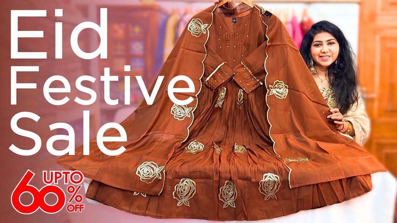 #sale Eid Special | Muslin Suits, Cotton Suits Designer Anarkali, Party Wear & More!