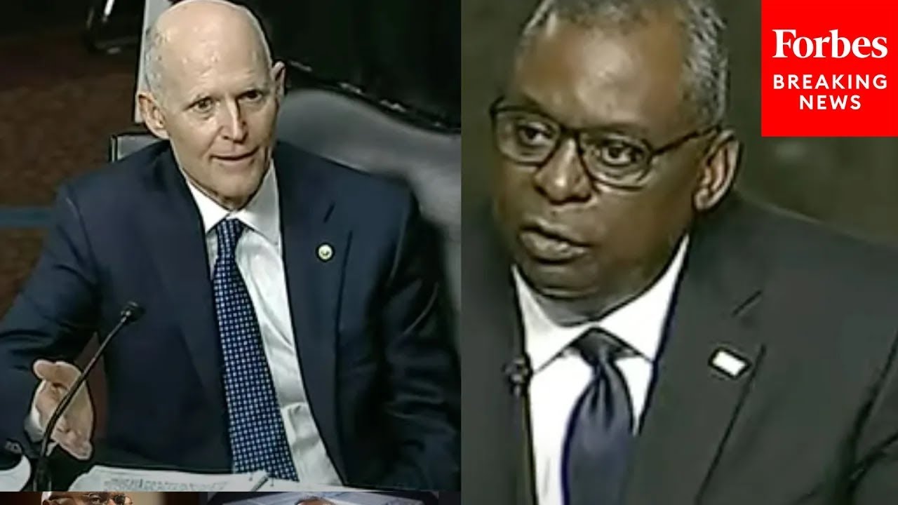'Pretty Pathetic': Rick Scott Grills Lloyd Austin On Politicization Of The Military And Recruiting