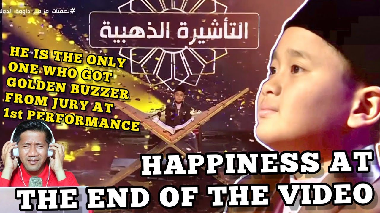 MASYAALLAH! GOLDEN BUZZER FOR AHMAD AZFAR ON 2ND PERFORMANCE MTQ INTERNATIONAL ALGERIA 2023