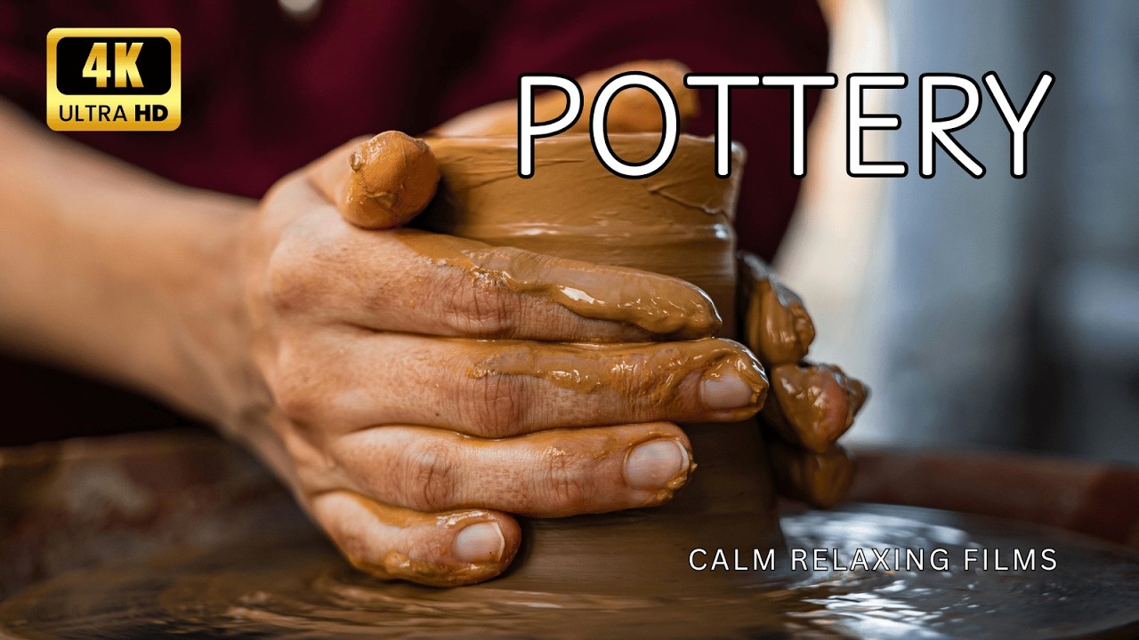 The Entire Potter's Journey: From Clay to Kiln in 15 Minutes | 4K ASMR