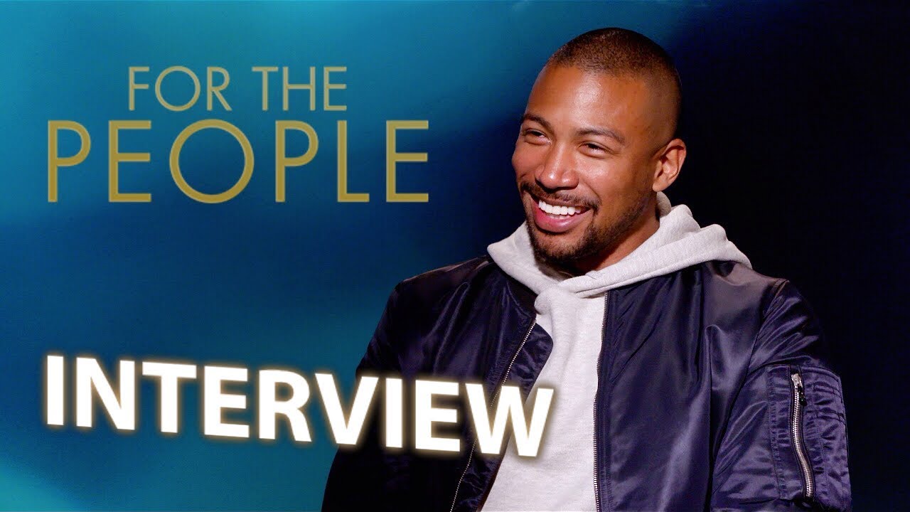 For The People (ABC) Season 2 - Charles Michael Davis Exclusive Interview