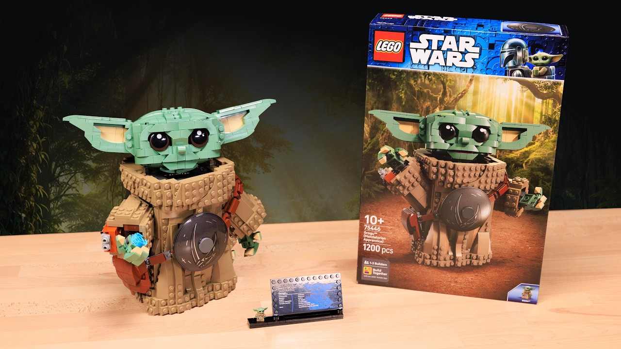 Обзор набора LEGO Star Wars &laquo;Грогу (ученик мандалорца)&raquo; | Набор 75446