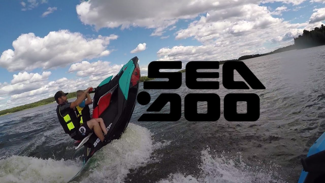Riding Sea-Doo Spark in the City by the Lake | BELLON